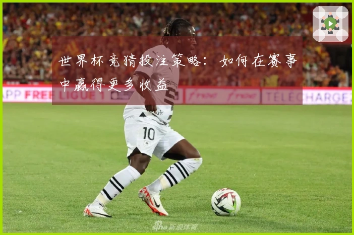 世界杯竞猜投注策略：如何在赛事中赢得更多收益