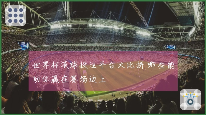 世界杯滚球投注平台大比拼 哪些能助你赢在赛场边上